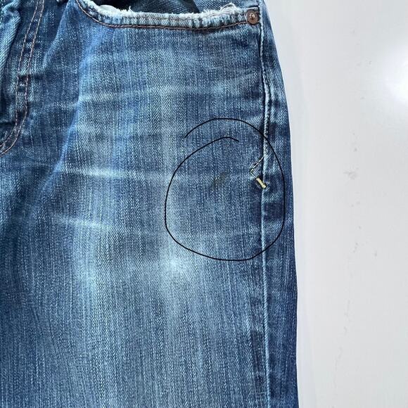 Lucky Brand Denim Jeans 121 Heritage Slim Distressed Medium Wash Men's 30 - Picture 8 of 8